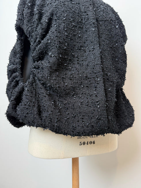 tweed ball vest